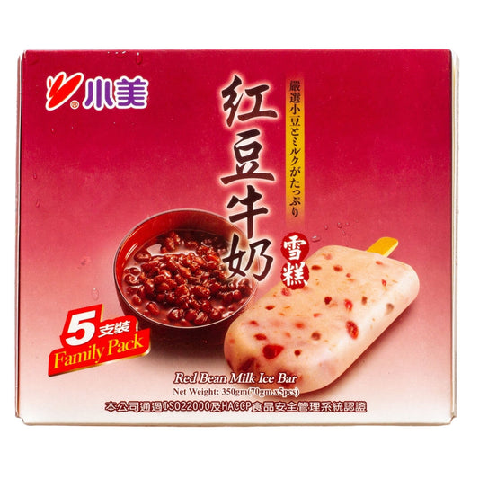 Red Bean Milk Ice Bar 红豆牛奶雪糕 (5 PC)