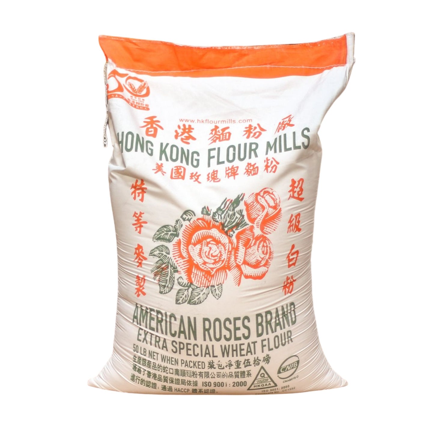 Hong Kong Roses Flour 玫瑰面粉 (50 LB)
