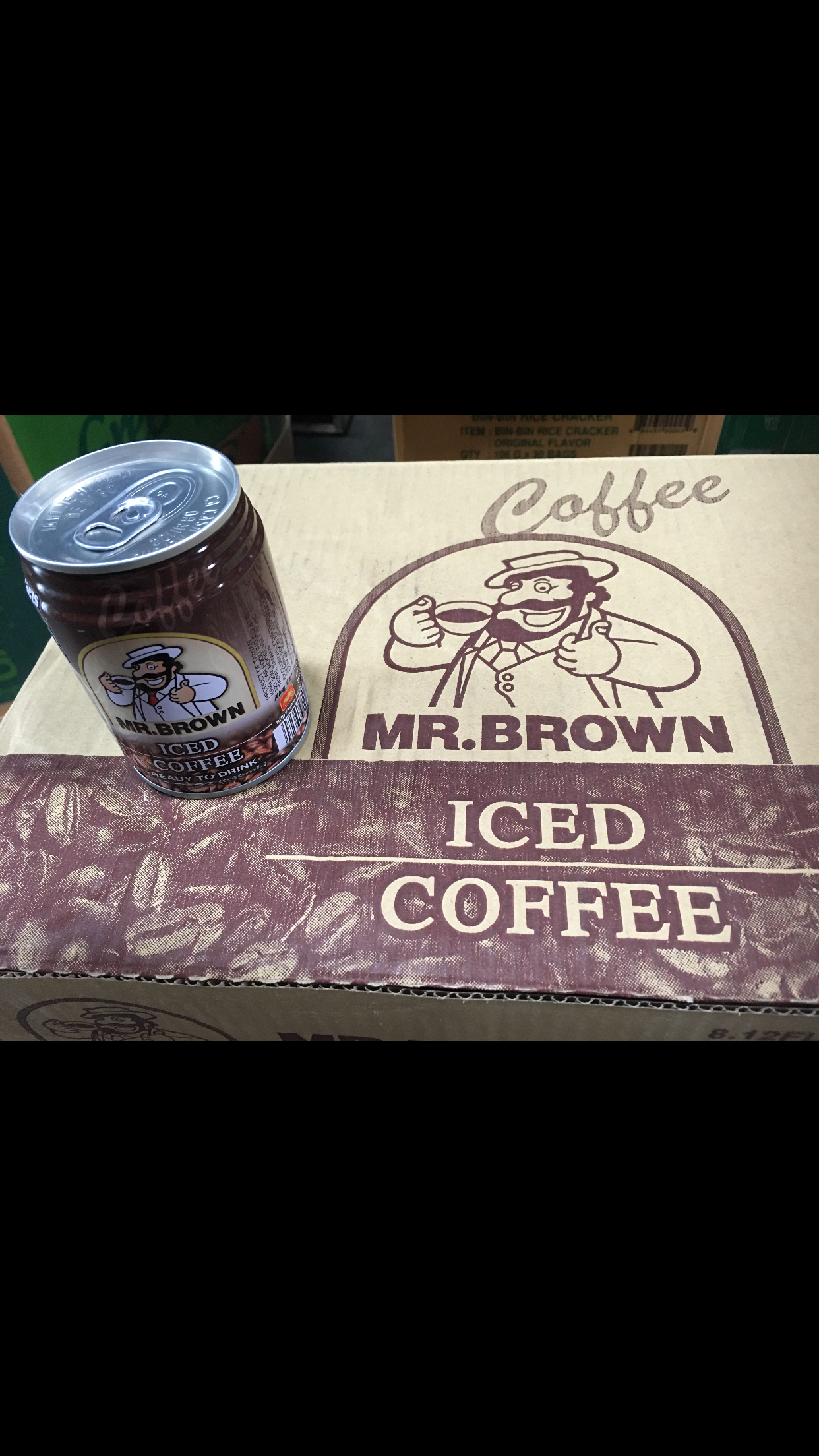 Mr. Brown Iced Coffee 伯朗咖啡原味 (1 CASE, 24x8.12oz）