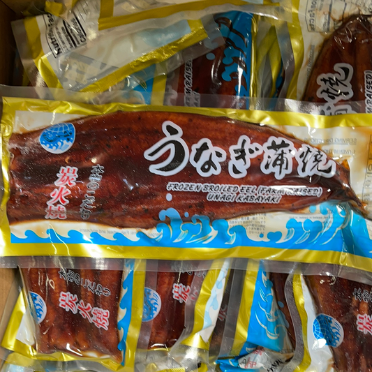 Frozen Grilled Eel 烤鳗鱼 (10 OZ ）